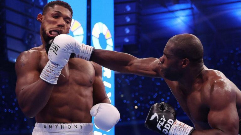 Daniel Dubois and Anthony Joshua