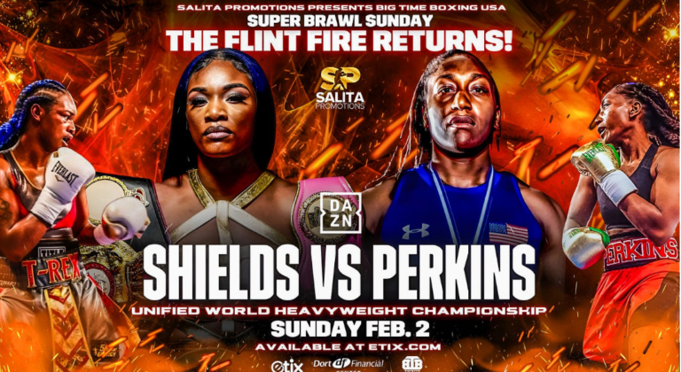 Claressa Shields and Danielle Perkins