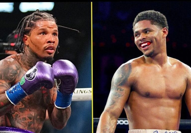 Shakur Stevenson and Gervonta Davis