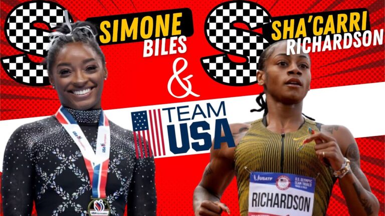 Simone Biles and Sha’Carri Richardson