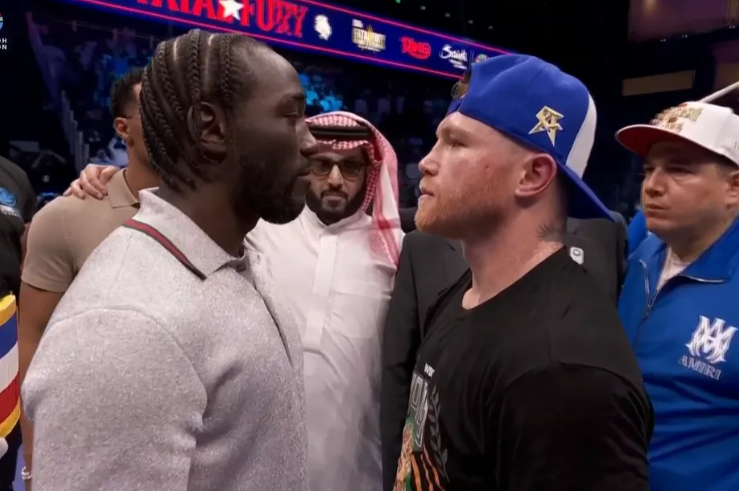 Canelo Alvarez and Terence Crawford 