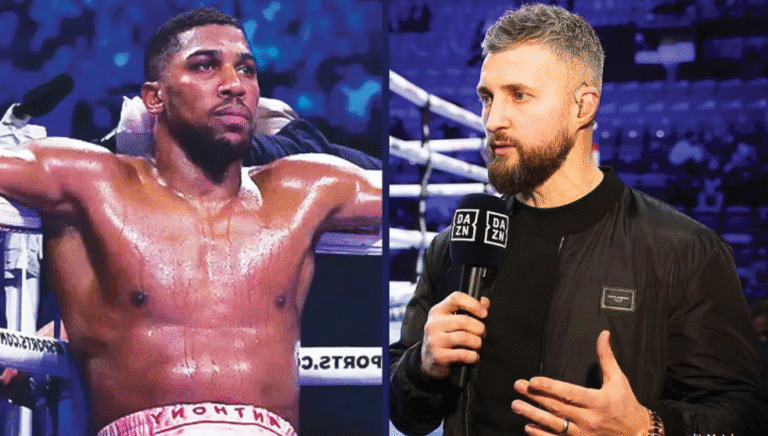 Carl Froch and Anthony Joshua