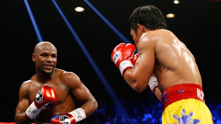 Floyd Mayweather and Manny Pacquiao