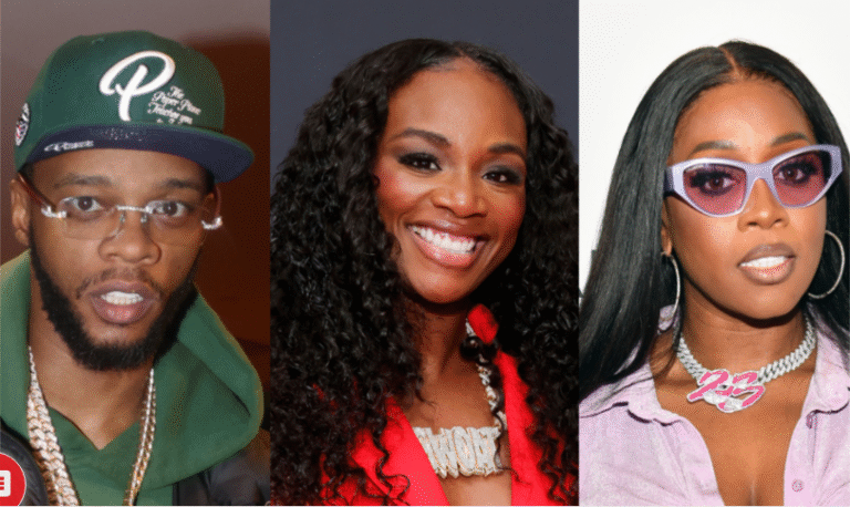 Remy Ma and Papoose and Claressa Shields