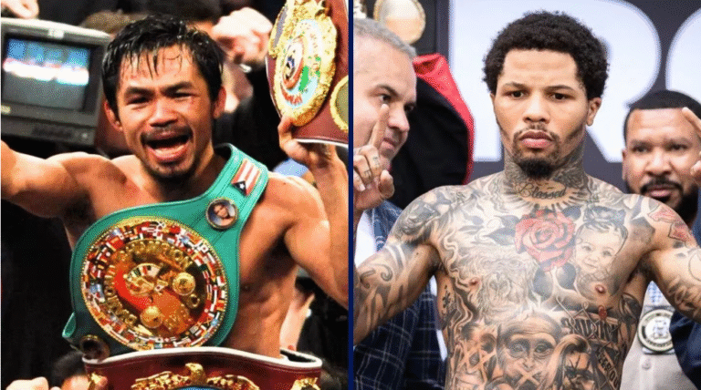 Manny Pacquiao and Gervonta Davis