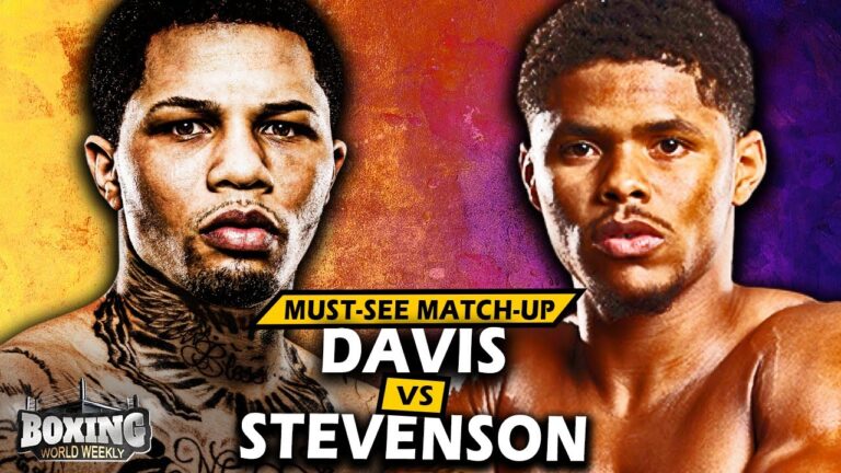 Shakur Stevenson and Gervonta Davis