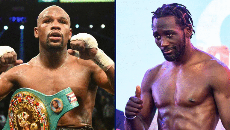Floyd Mayweather and Terence Crawford
