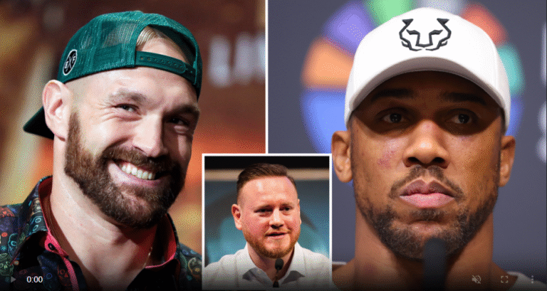 George Groves and Tyson Fury and Anthony Joshua