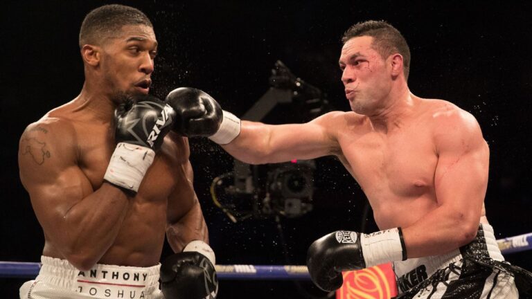 Joseph Parker and Anthony Joshua