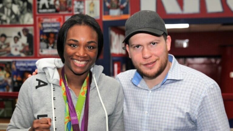 Claressa Shields and Dmitry Salita