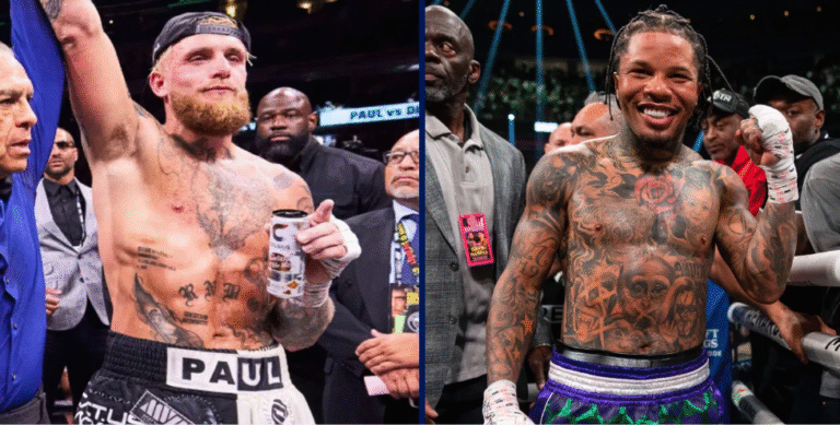 Gervonta Davis and Jake Paul